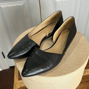 naturalizer shoes Flats black Leather Sz 8